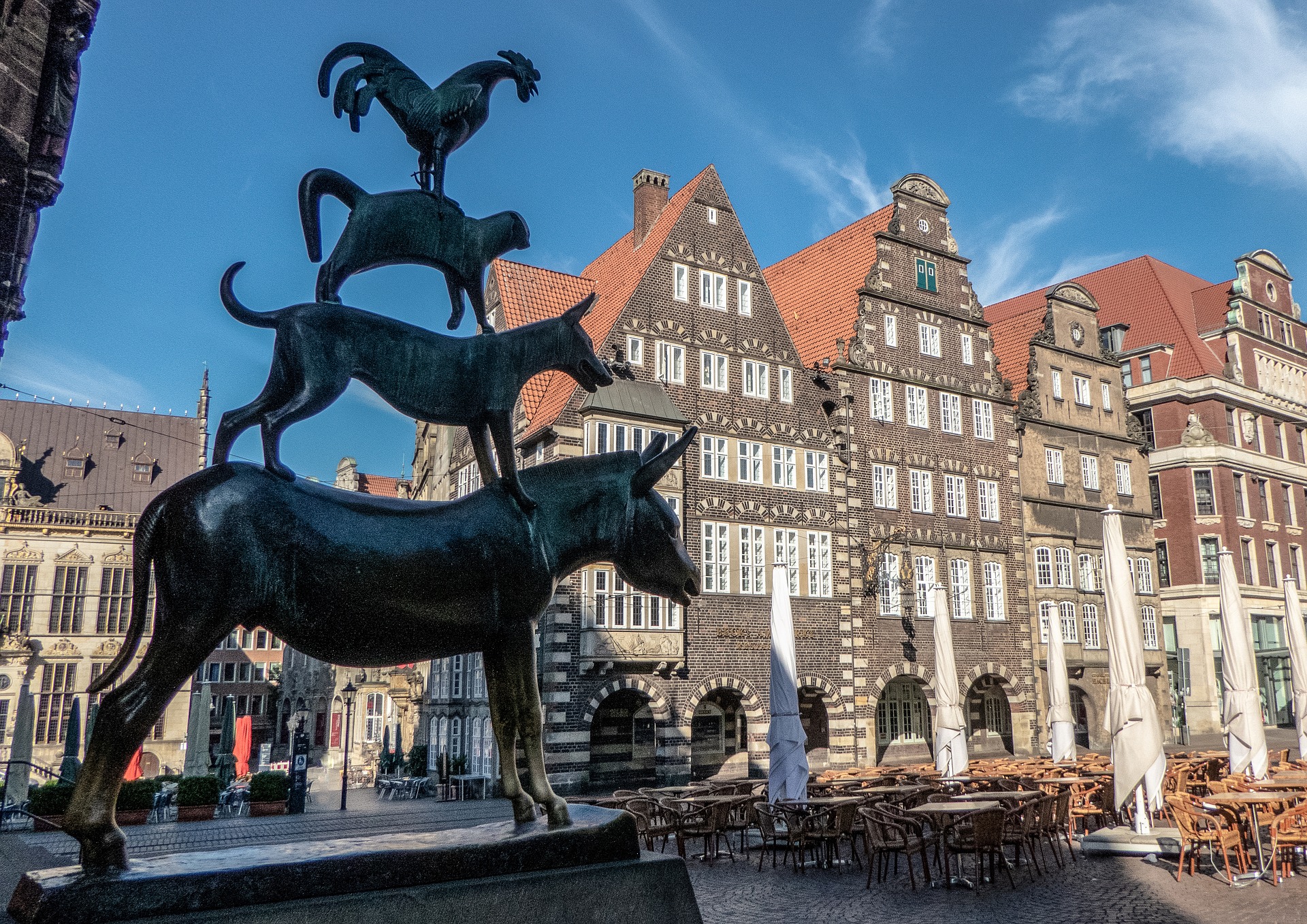 Historischer Marktplatz in Bremen